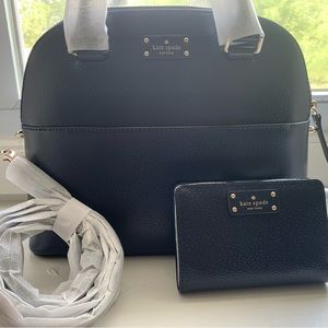 **SOLD** NWT KATE SPADE Grove Street Carlie and Tellie Bundle in Blazer Blue